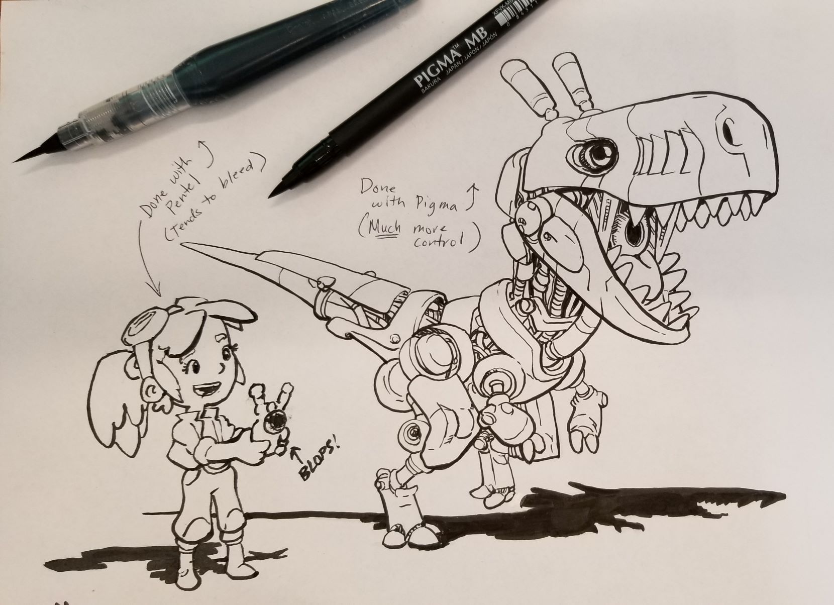 ink practice 8-28 dino girl.jpg
