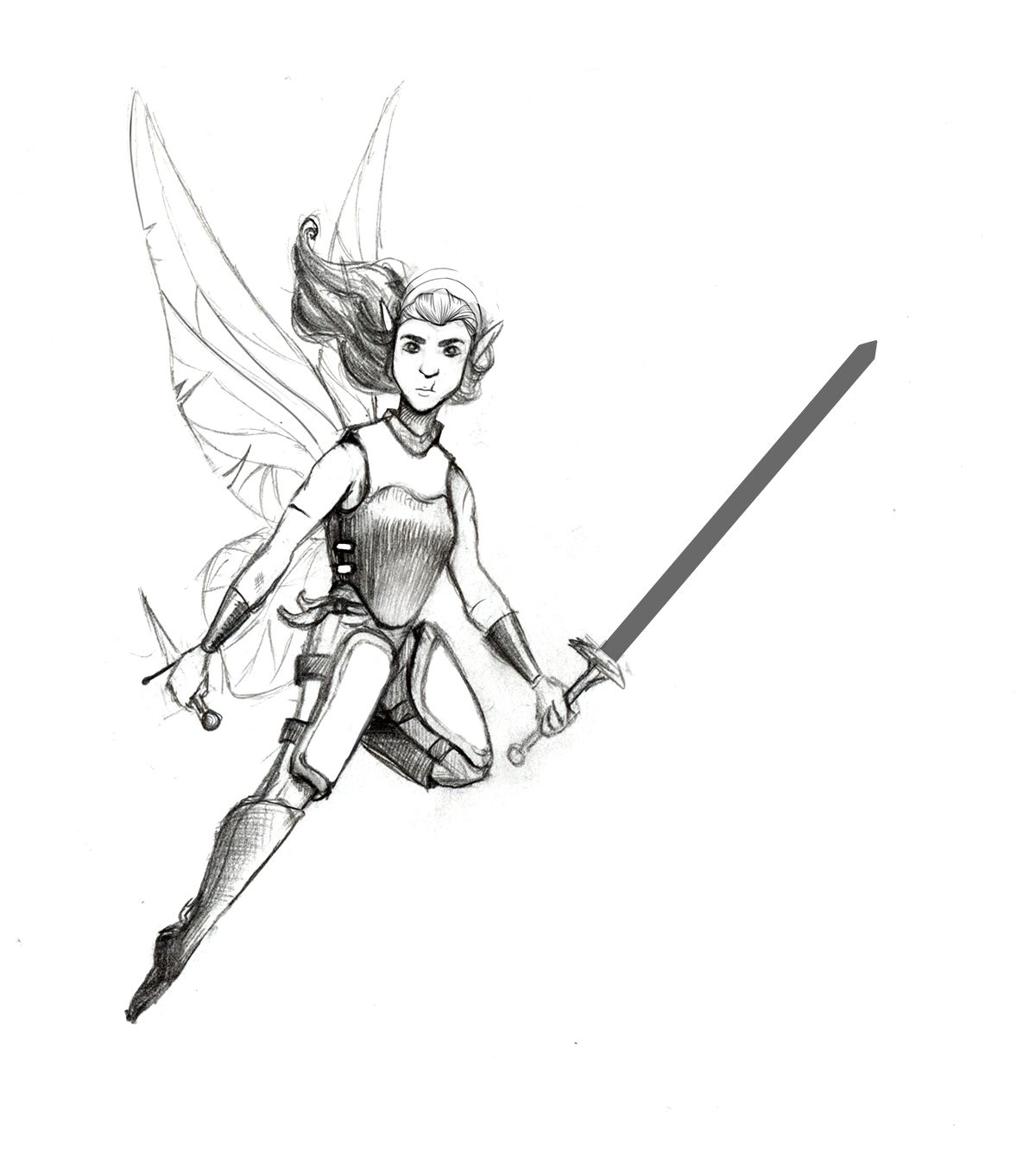 Warrior Fairy-Pencil Sketch.jpg
