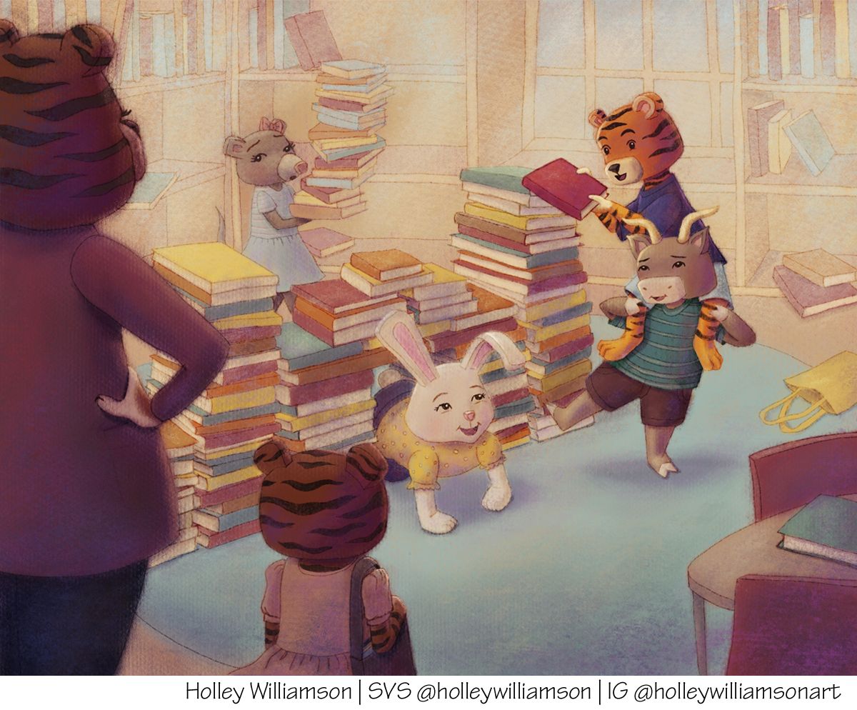 HolleyWilliamson_TigerInTheLibrary.jpg